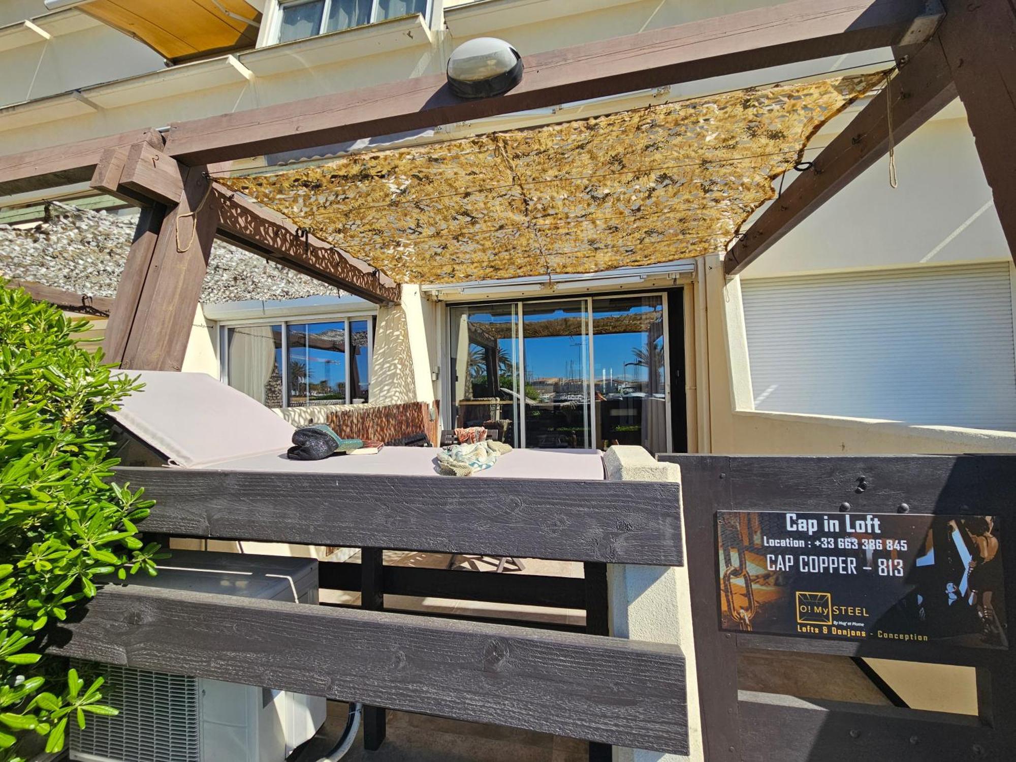 Apartment Naturist Cap In Loft Agde Dış mekan fotoğraf